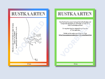 Rustkaarten – werkbladen voor groep 3 t/m 8