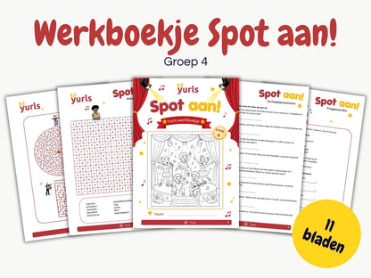 Werkboekje Spot aan! – werkbladen voor groep 4