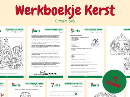 Werkboekje Kerst – werkbladen voor groep 5/6