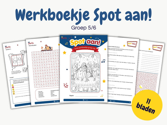 Werkboekje Spot aan! – werkbladen voor groep 5/6