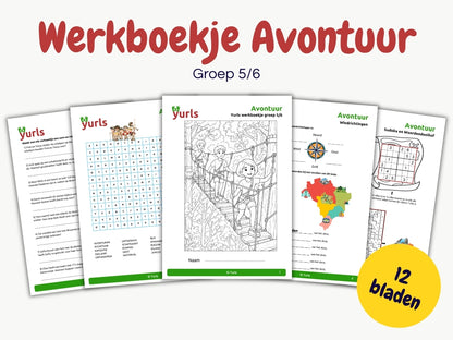 Werkboekje Avontuur – werkbladen voor groep 5/6