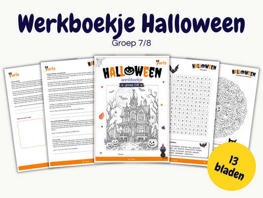 Werkboekje Halloween – werkbladen voor groep 7/8