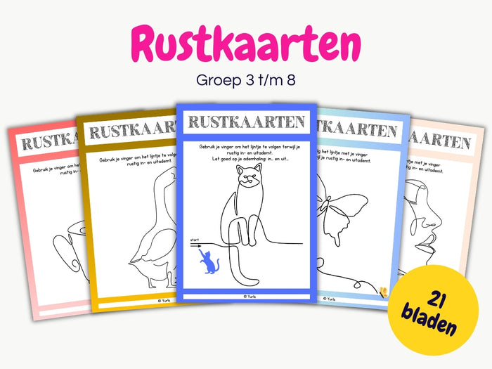 Rustkaarten – groep 3 t/m 8