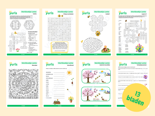 Werkboekje Lente – werkbladen voor groep 5/6