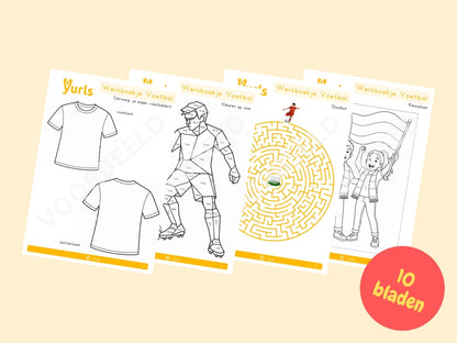 Werkboekje Voetbal – werkbladen voor groep 3