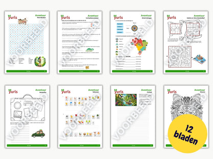 Werkboekje Avontuur – werkbladen voor groep 5/6