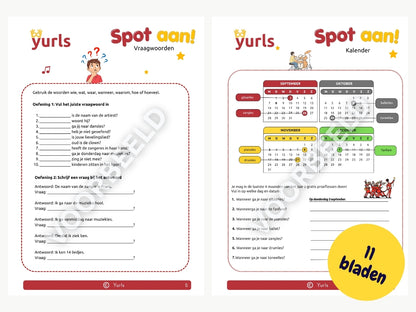 Werkboekje Spot aan! – werkbladen voor groep 4