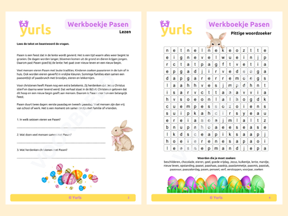 Werkboekje Pasen – werkbladen voor groep 5/6