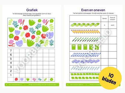 Rekenboekje – werkbladen voor groep 3
