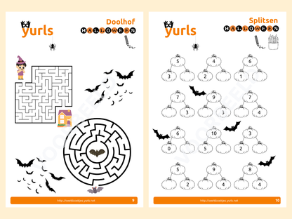 Werkboekje Halloween – werkbladen voor groep 3
