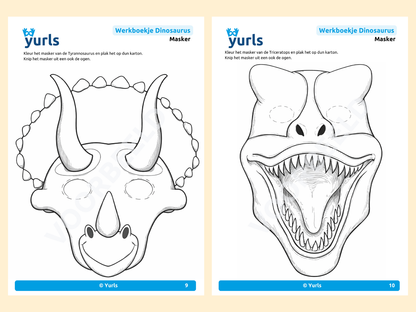 Werkboekje Dinosaurus – werkbladen voor groep 6/7/8