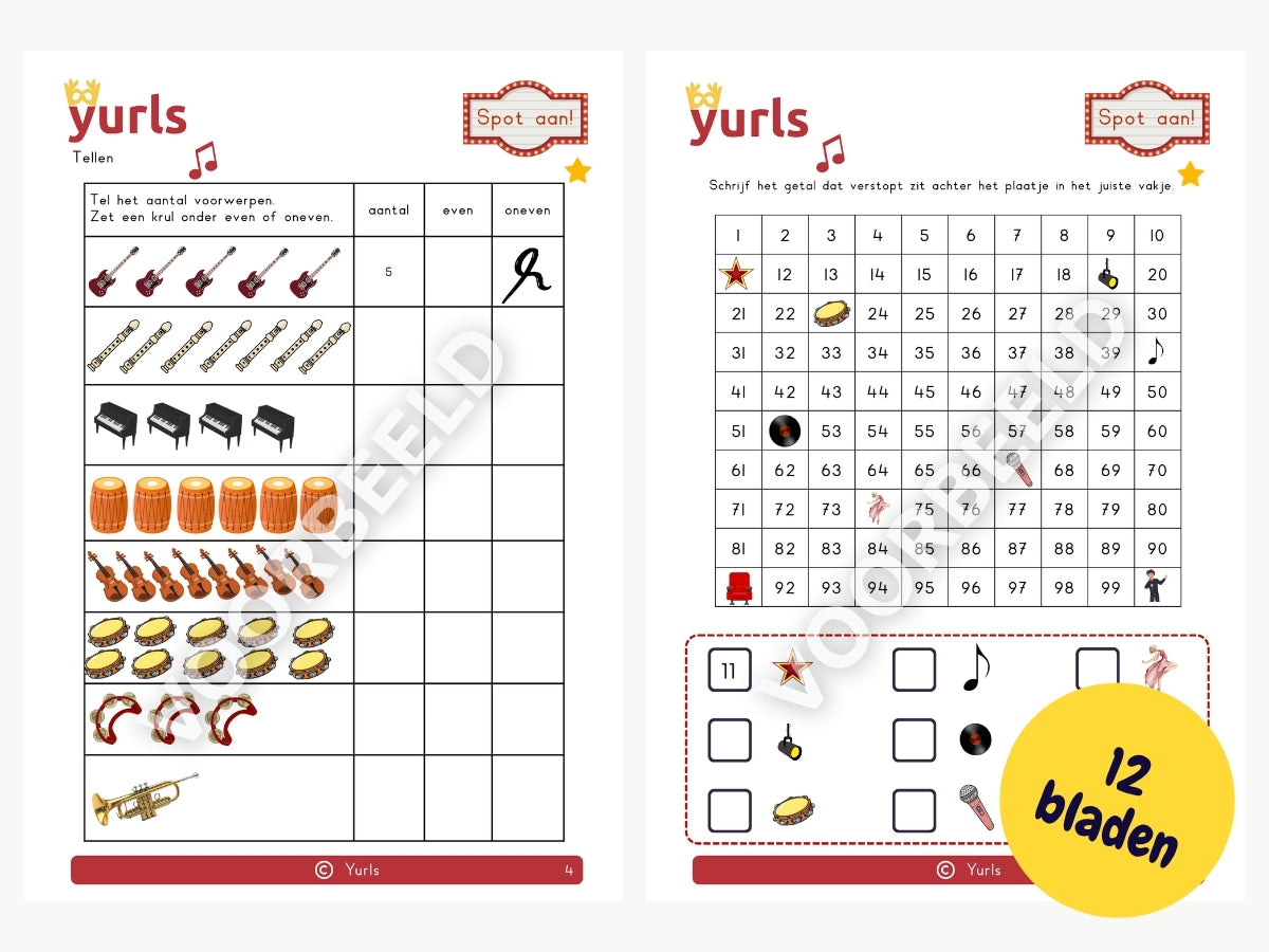 Werkboekje Spot aan! – werkbladen voor groep 3