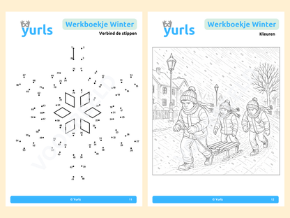 Werkboekje Winter – werkbladen voor groep 5/6