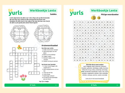 Werkboekje Lente – werkbladen voor groep 5/6