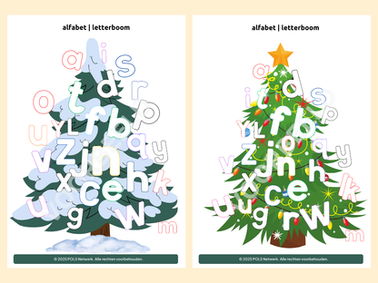 Letterboom – werkbladen voor groep 1/2/3