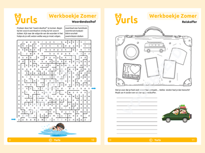 Werkboekje Zomer – werkbladen voor groep 6