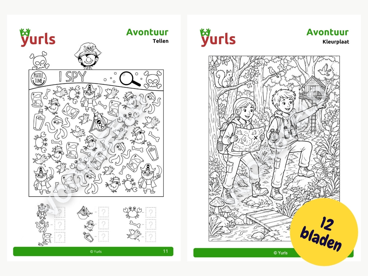 Werkboekje Avontuur – werkbladen voor groep 5/6