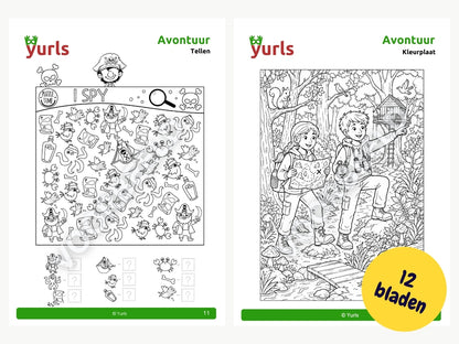 Werkboekje Avontuur – werkbladen voor groep 5/6