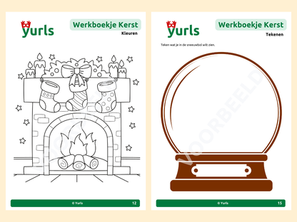 Werkboekje Kerst – werkbladen voor groep 5/6